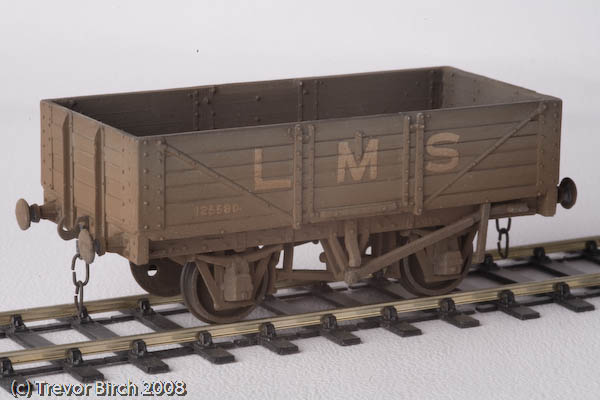LMS D1666 5-Plank Open Wagon