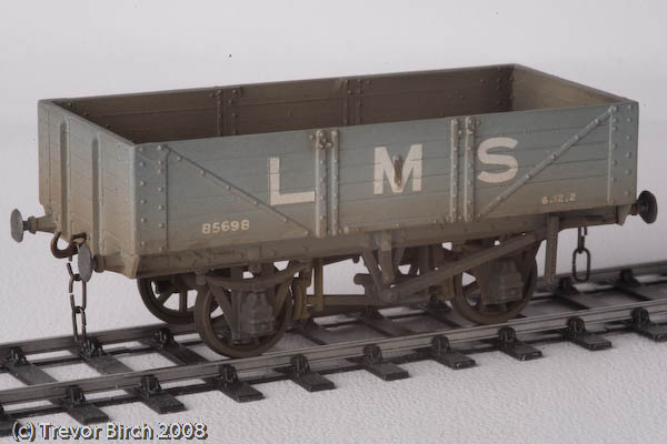 LMS D1667 5-Plank Open Wagon